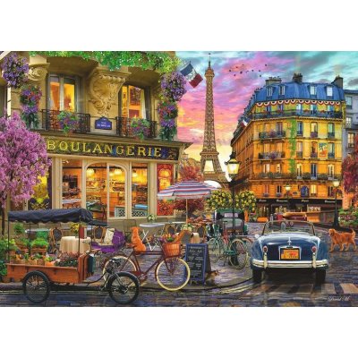 RAVENSBURGER Ranní Paříž 1000 dílků – Zboží Mobilmania