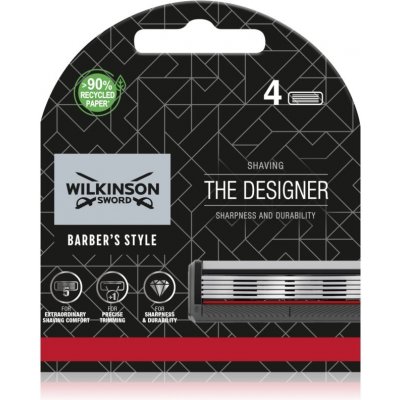 Wilkinson Sword Barbers Style The Architect + 2 ks hlavic – Zboží Mobilmania