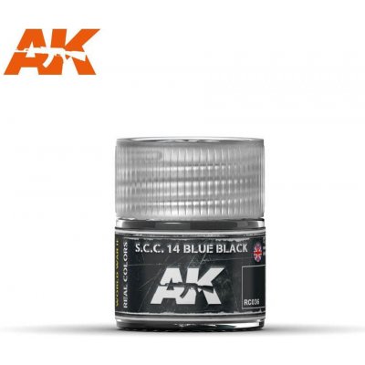AK Interactive Real Colors S.C.C. 14 Blue Black 10ml. – Zboží Dáma