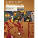 Clairefontaine blok pro suchý pastel Pastelmat N°6 odstín brown 360g m2 12ks 30x40cm – Sleviste.cz