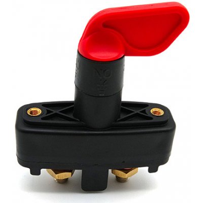 Odpojovač baterie 200A, 12-48V, neodnímatelná klička – Hledejceny.cz