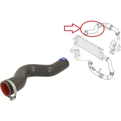 Hadice plnícího vzduchu Renault Trafic 2006-2014 2,5 dCi od turba do intercooleru 8200648187 | Zboží Auto