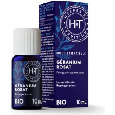 Herbes et Traditions éterický olej Geránium růžové BIO 10 ml – Hledejceny.cz