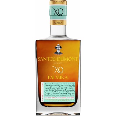 Santos Dumont XO Palmira 40% 0,7 l (holá láhev) – Hledejceny.cz