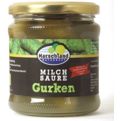 Marschland Naturkost Kvašené okurky 370 ml – Hledejceny.cz