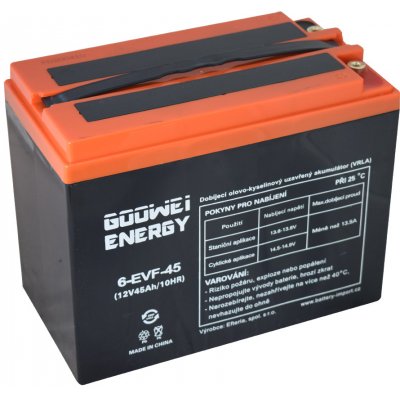 GOOWEI ENERGY 6-EVF-45 45Ah 12V – Zboží Živě