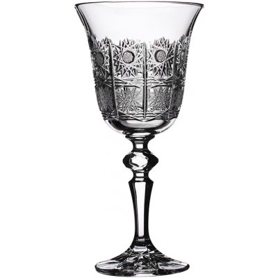 Bohemia Crystal Broušené sklenice Laura na bílé víno Brus klasik 500 PK 6 x 170 ml – Zboží Dáma