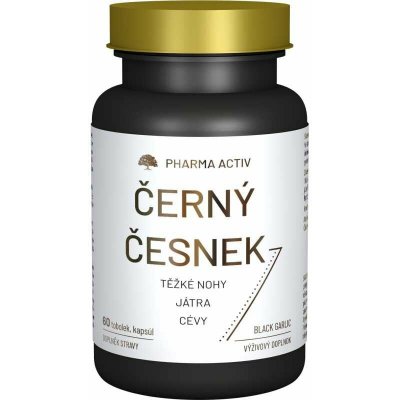 Pharma Activ Černý česnek 60 tobolek – Hledejceny.cz