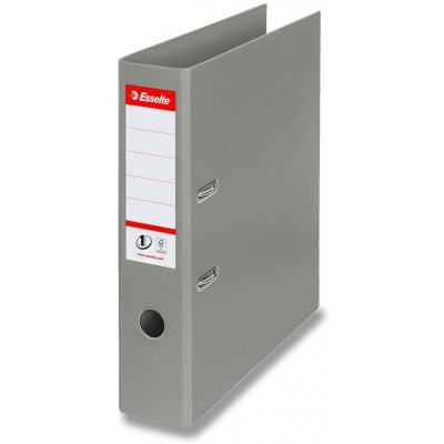 Esselte No. 1 Power - plastový pákový pořadač - 75 mm, šedý A4 – Sleviste.cz