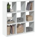 vidaXL Knihovna/dělící stěna bílá 102x29x103,5 cm kompozitní dřevo – Sleviste.cz