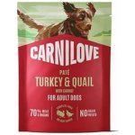 Carnilove Dog Paté Turkey & Quial with Carrot 300 g – Sleviste.cz