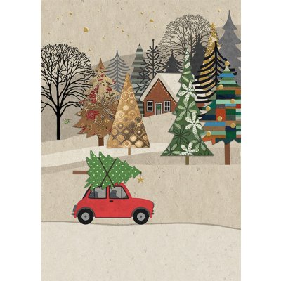 Přání DC038 BUG ART - vánoční BUG ART – Zboží Dáma