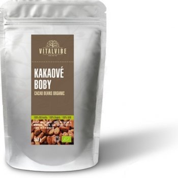 Vitalvibe Kakaové boby neloupané Bio 250 g