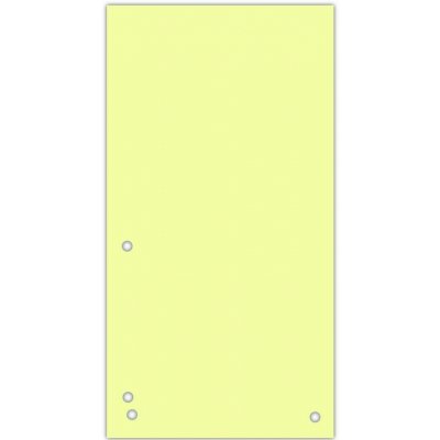DONAU červený, papírový, 1/3 A4, 235 x 105 mm - balení 100 ks – Sleviste.cz