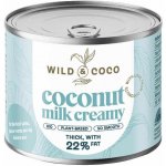 Wild and Coco Kokosová smetana BIO 200 ml – Zboží Dáma