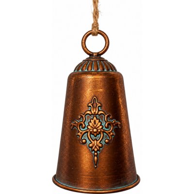 Guangxi Huidi Crafts Co., Ltd. Zvonek závěs kov pr.13V23cm bronz – Hledejceny.cz