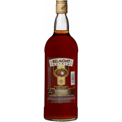 Belmont Estate Golden Coconut Premium Spirit Drink 40% 1 l (holá láhev) – Hledejceny.cz