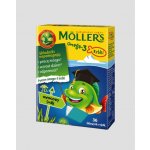 Mollerovo Omega-3 kyselinami jablko s příchutí ryby 36 želé – Hledejceny.cz