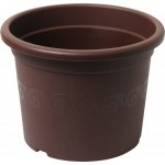 Plastia Květináč Narcis 23 cm čokoláda – Zboží Dáma