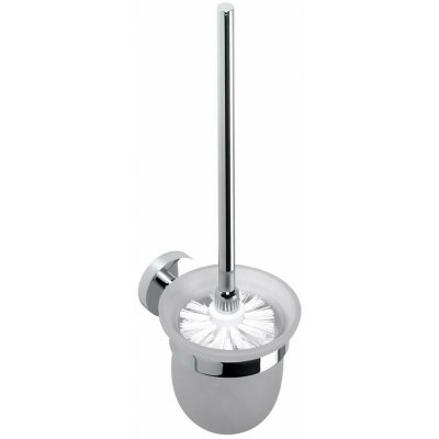 MLBeauty Toilet brush for hanging MODERN glass white brush – Hledejceny.cz