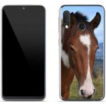Pouzdro mmCase gelové Samsung Galaxy A20e - hnědý kůň