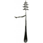 Stříbrná kovová lžíce na obouvání stromek Tree - 51cm - Mars & More – Sleviste.cz