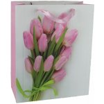 Taška papírová dárková tulipány A0372/3 – Zboží Živě