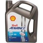 Shell Advance Ultra 4T 15W-50 4 l – Hledejceny.cz