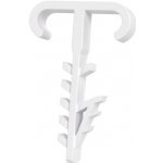 ECOLIGHT Dvojitý držák pro 2x YDYp ploché kabely 100 ks M20363 – Zboží Živě