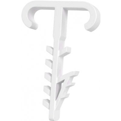 ECOLIGHT Dvojitý držák pro 2x YDYp ploché kabely 100 ks M20363 – Zboží Živě