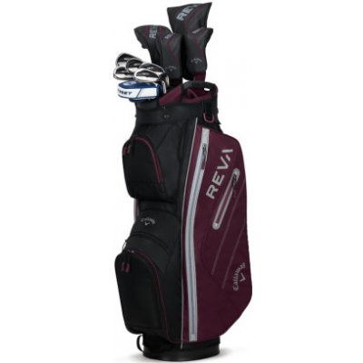 Callaway Reva 11 Dámský golfový set Pravá Ladies Grafit Cart bag