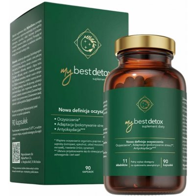 MyBestPharm My Best Detox 90 kapslí – Hledejceny.cz