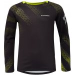 MTB triko Klimatex KAI Černá Žlutá Stříbrná – Zboží Mobilmania