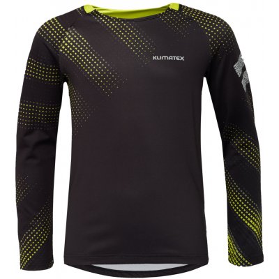 MTB triko Klimatex KAI Černá Žlutá Stříbrná – Zboží Mobilmania