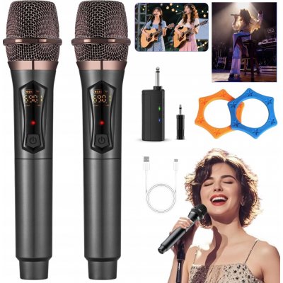 KARAOKE BEZDRÁTOVÉ MIKROFONY BLOW 2 MIKROFONY DJ – Sleviste.cz