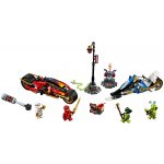LEGO® NINJAGO® 70667 Kaiova motorka s čepelemi a Zanův sněžný skútr – Zboží Živě