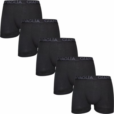 Gianvanglia Gianvaglia pánské boxerky 5ks černé – Zboží Mobilmania