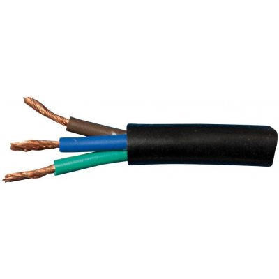 NKT - kabel CYSY H05VV-F 2x1 černá – Zbozi.Blesk.cz