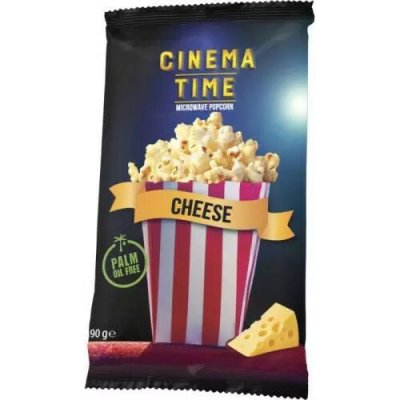 CinemaTime popcorn cheese 90 g – Hledejceny.cz