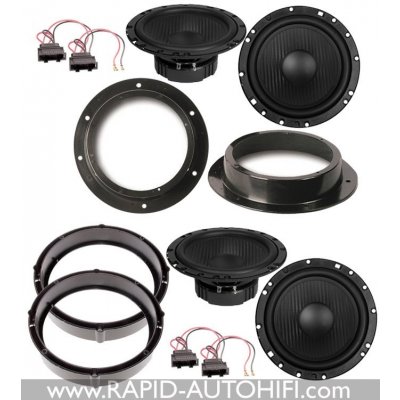 ESX Audio Horizon HZ6.2W Přední+Zadní s redukcemi – Hledejceny.cz