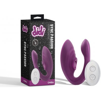 DIDI Párový vibrátor s pulzačním stimulátorem klitorisu – Zbozi.Blesk.cz