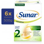 Sunar 2 Sensitive 6 x 500 g – Zbozi.Blesk.cz