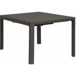 Bizzotto Kiplin 149 x 97/149 cm Bílý hliníkový rozkládací zahradní stůl – Hledejceny.cz