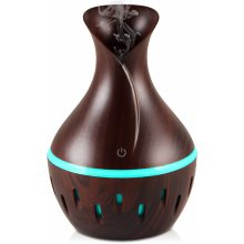 Home Design 2321 Aroma difuzér na USB kabel 7 světel hnědý 300 ml