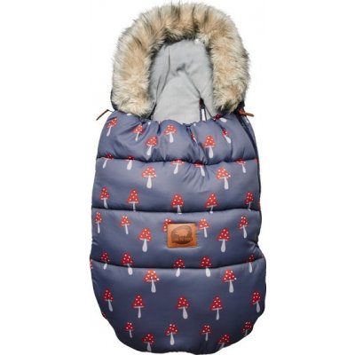 PINKnoMore do kočárku s kožešinou MUSHROOMS – Zboží Dáma