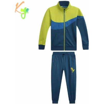 Kugo chlapecká tepláková souprava MS1626,petrolejová – Hledejceny.cz