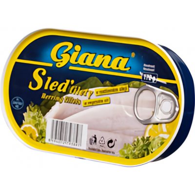 Giana Sleď filety v rostlinném oleji170 g – Zboží Dáma