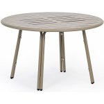 B2B Partner Kovový bistro stůl VENTO, 80 cm béžová 422054 – Hledejceny.cz