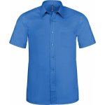 Kariban pánská košile s krátkým rukávem Eso světle královská modrá