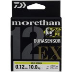 Daiwa Pletená Šňůra Morethan Durasensor 12 Braid EX+Si3 Lime Green 150m 0,14mm, 12 Kg – Zboží Mobilmania